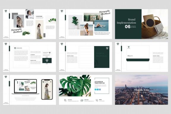 Brand Identity Guideline PowerPoint Template