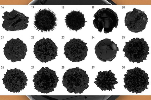30 Abstract 3D Spheres