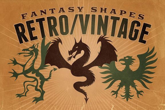 Vintage Shapes - Fantasy & Heraldry