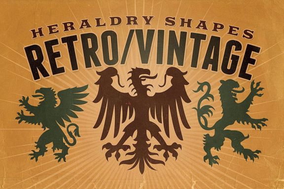 Vintage Shapes - Heraldry Symbols 2