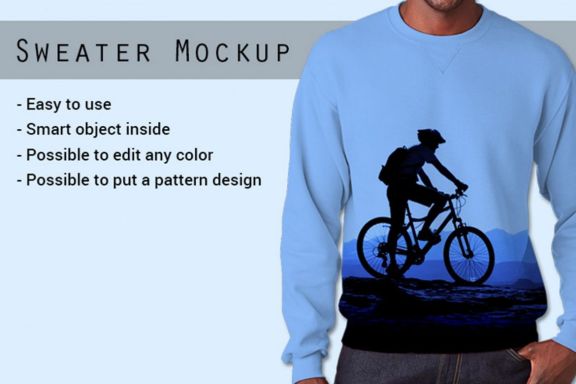 Man Sweater Mock-up