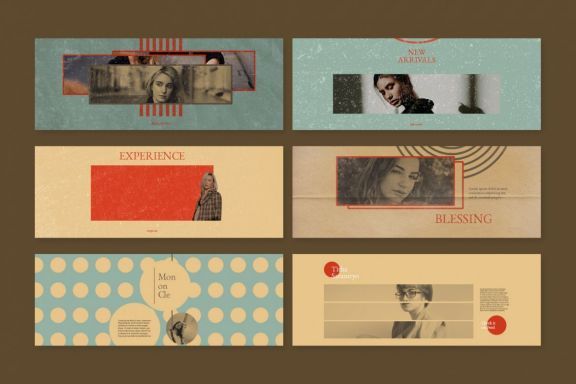 Vintage Facebook Cover Templates