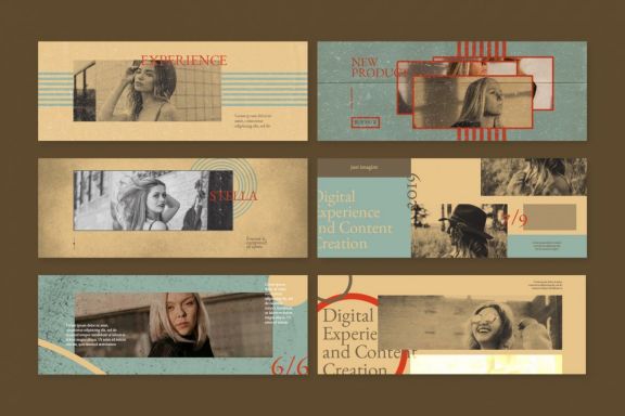 Vintage Facebook Cover Templates