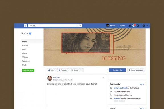 Vintage Facebook Cover Templates
