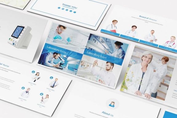 Medical and Hospital Google Slides Template