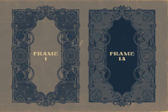 20 Ornamental Vintage Frames 2