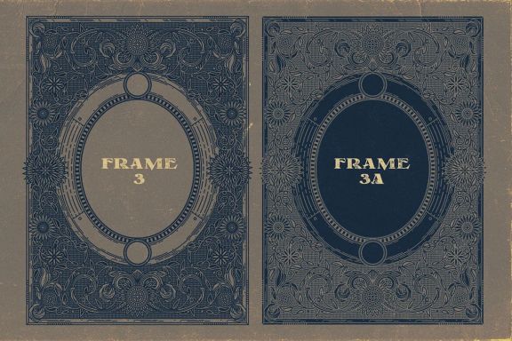 20 Ornamental Vintage Frames 2