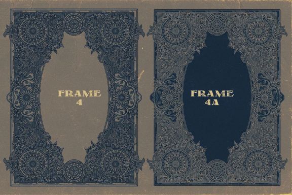 20 Ornamental Vintage Frames 2