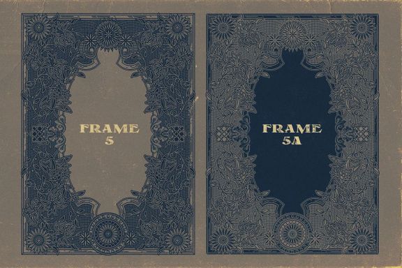 20 Ornamental Vintage Frames 2
