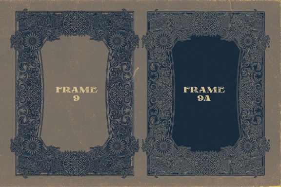 20 Ornamental Vintage Frames 2