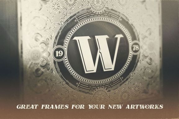 20 Ornamental Vintage Frames 2