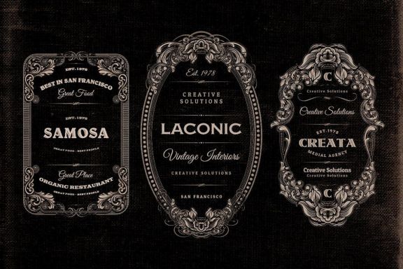 10 Frames Vol.7 - Victorian Ornament