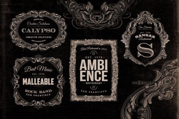 10 Frames Vol.7 - Victorian Ornament