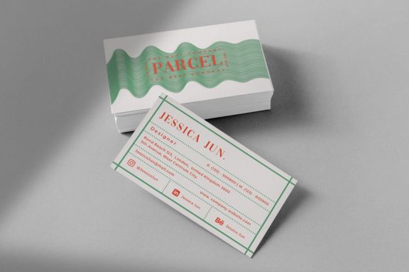 Parcel Business cards