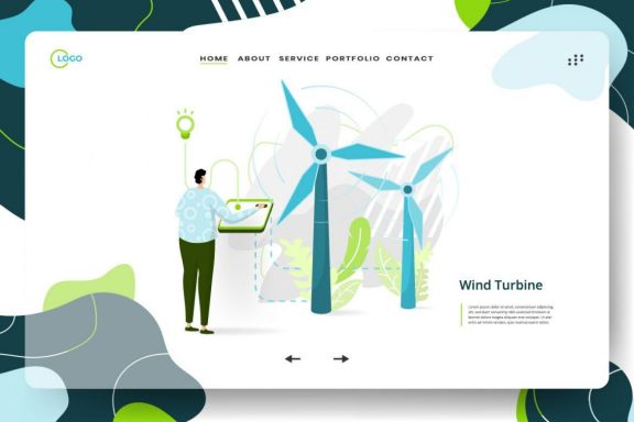 Ecology sets Illustration