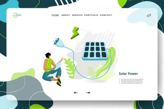 Ecology sets Illustration