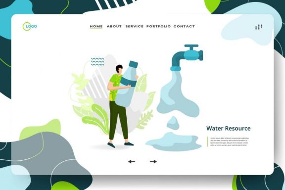 Ecology sets Illustration