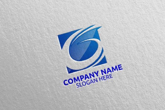 Letter G, 6, G6 Logo Design 5