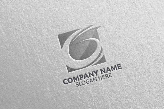 Letter G, 6, G6 Logo Design 5