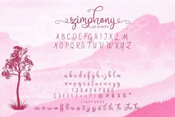 Zimphony Font Duo