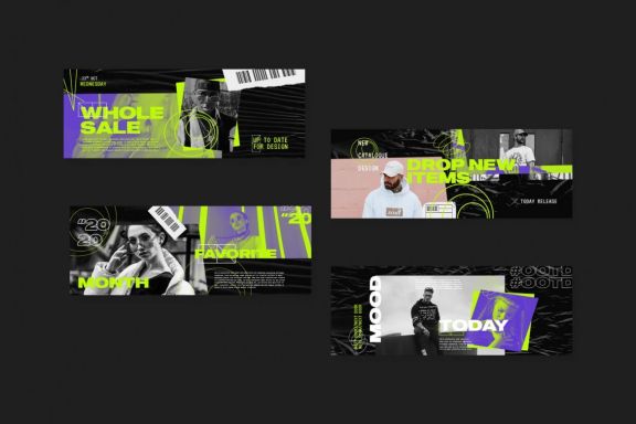 Bboyah Vol2 Facebook Cover Templates