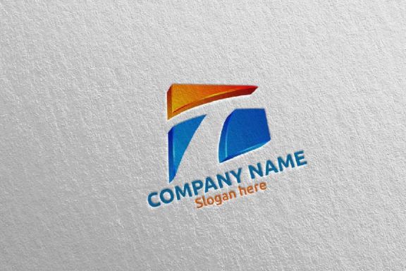 Letter T Logo Design 66