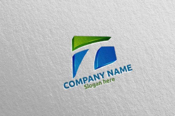 Letter T Logo Design 66