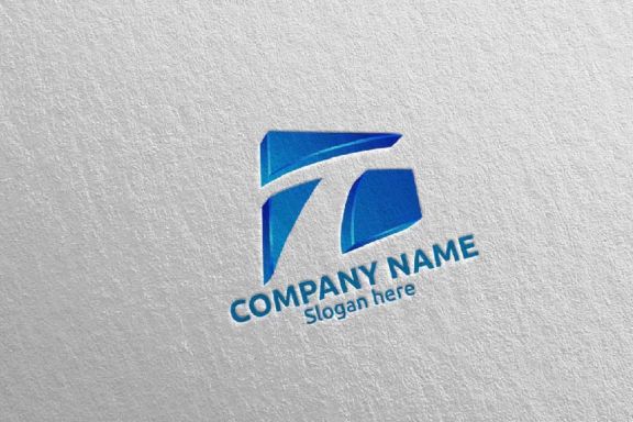 Letter T Logo Design 66