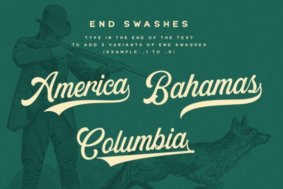 The Kogles Script Typeface