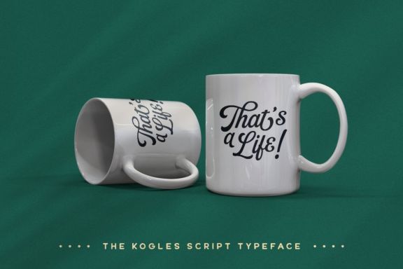 The Kogles Script Typeface