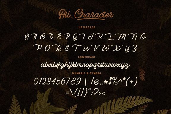 Rotherham Signature Font
