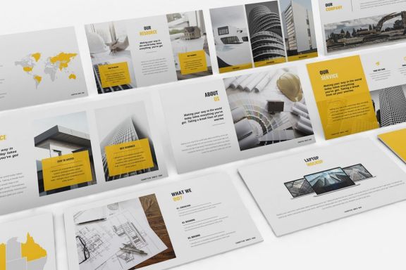 Construction Powerpoint Template