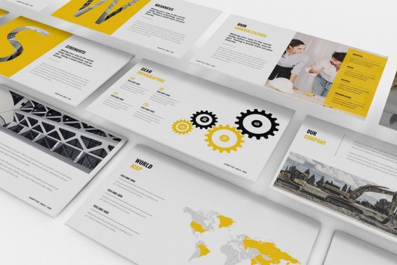 Construction Powerpoint Template