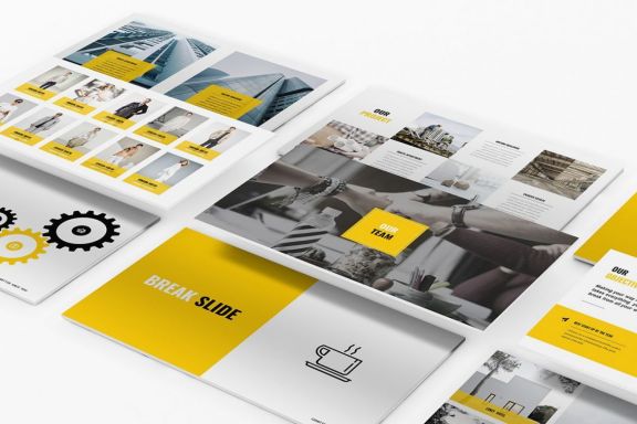 Construction Powerpoint Template