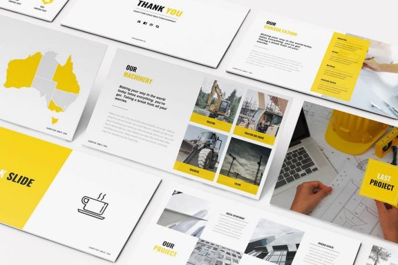 Construction Powerpoint Template