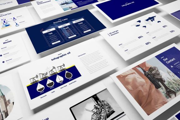 Oil and Gas Google Slides Template