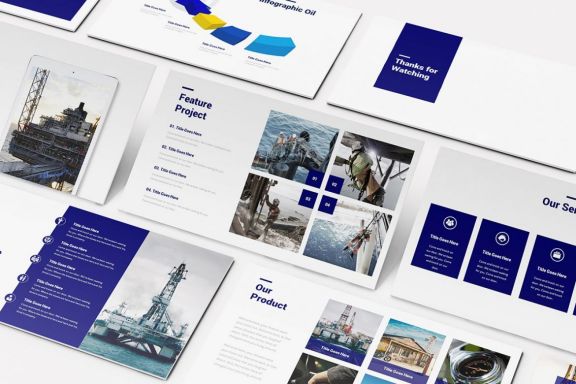 Oil and Gas Google Slides Template