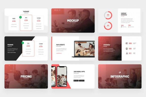 Personas - Personal Resume PowerPoint Template