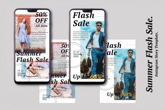 Flash Sale Instagram Story