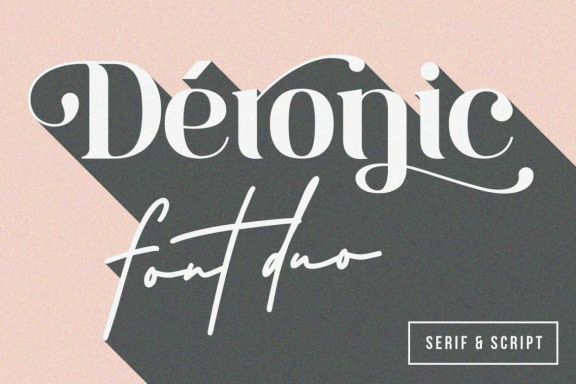 Deronic Font Duo