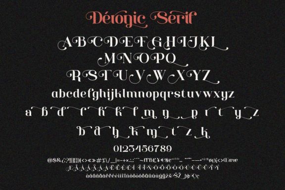 Deronic Font Duo