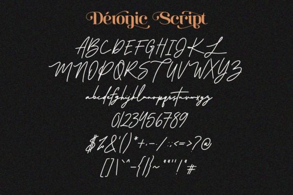 Deronic Font Duo