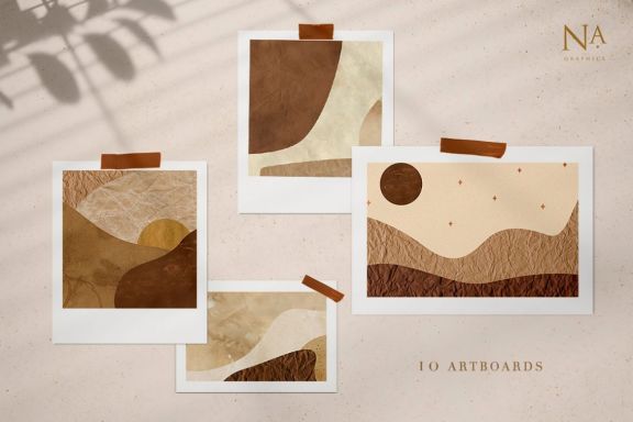 72 Coffee Grunge Textures