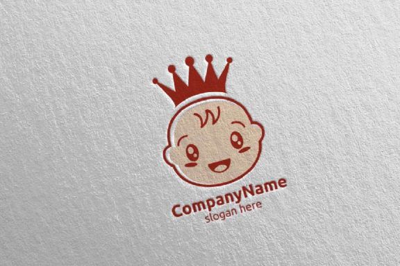 Free: Baby logo template - nohat.cc