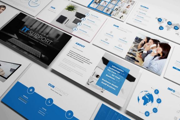 IT Support Powerpoint Template