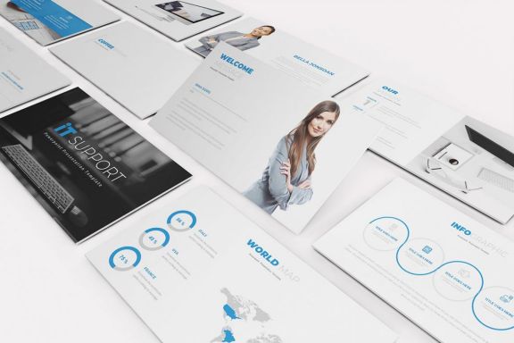 IT Support Powerpoint Template