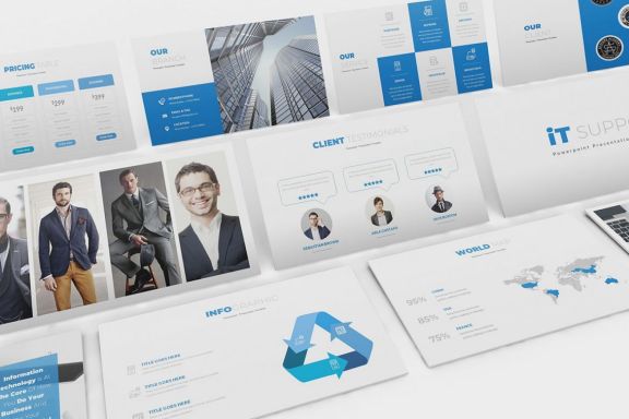IT Support Powerpoint Template