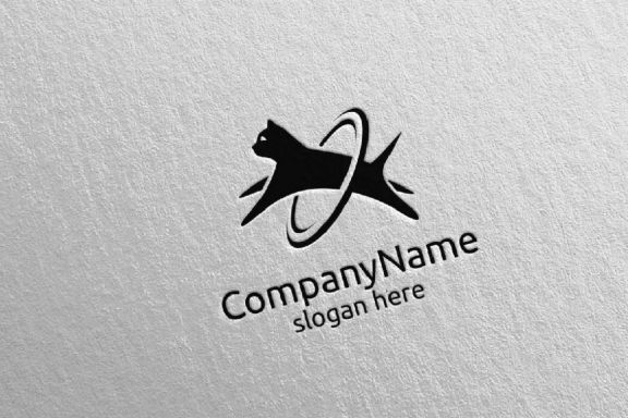 Cat Logo for Pet Shop, Veterinary, or Cat Lover Concept 7