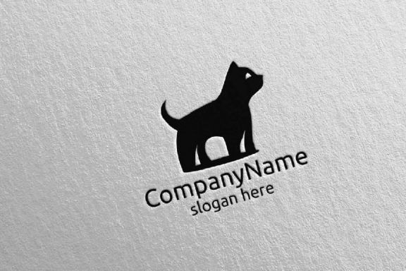 Cat Logo for Pet Shop, Veterinary, or Cat Lover Concept 13
