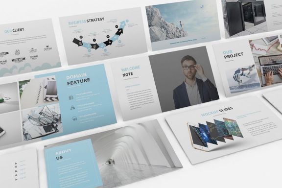 Hosting and SEO Google Slides Template